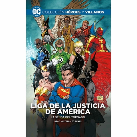 Colección Heroes y Villanos DC Salvat Vol.50 - Liga de la Justicia de America: La senda del Tornado