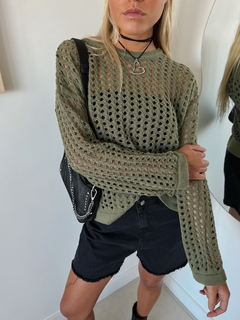 Sweater Lisboa Verde - comprar online