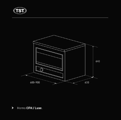 Horno Semi Industrial GAS 60 LUXE - Loderaggio