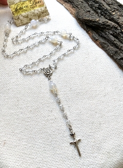 rosario divinidad agata blanca