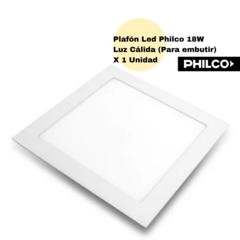 Plafón Led Para Embutir 18 W Philco