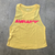 FORCE YELLOW ATH CROP TOP