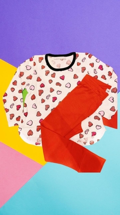 Pijama corazón - comprar online