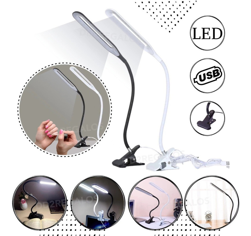 Lampara USB Flexible Luz LED