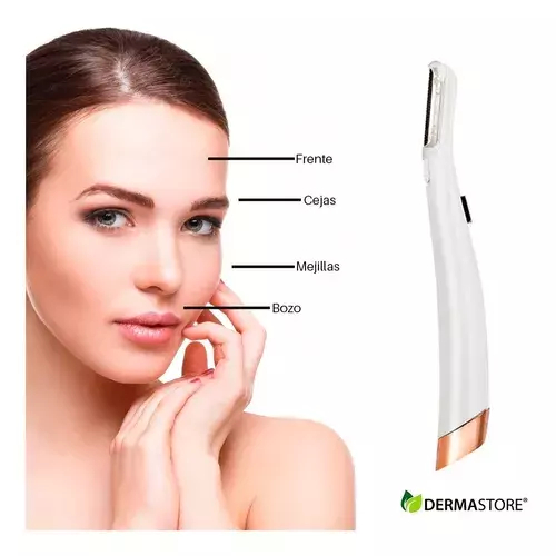 Perfilador Electrico Con Luz Led Cejas Vello Rostro Facial