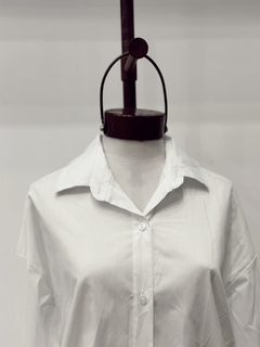 Camisa over Poplin blanca en internet