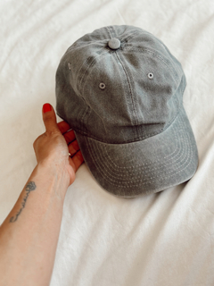gorra jeans gris - comprar online