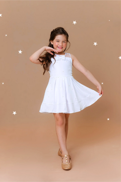 Vestido Pérolas 2152615 Branco - ABC