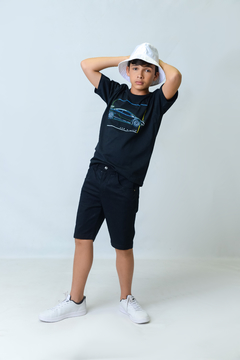 T-shirt JCS Simple 1263518 Preto - Jacris Kids | Transformando Sonhos em Moda