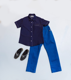 Calça Fashion 1231175 Jeans Claro - Jacris Kids | Transformando Sonhos em Moda