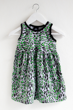 VESTIDO LEOPARD FLUO - tienda online