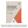 Libro: 200 Modelos de escritos penales Provincia de Buenos Aires