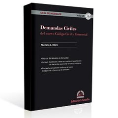 Libro: Guía de Modelos - Demandas Civiles del Nuevo Código Civil y Comercial