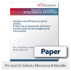 Paper: Inteligencia artificial en el sector público.