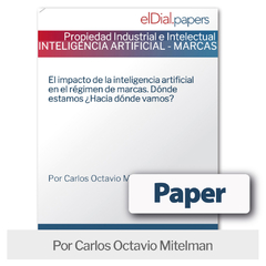 Paper: El impacto de la inteligencia artificial en el régimen de marcas. bonaerense.