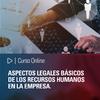Curso online: Aspectos Legales Básicos de los Recursos Humanos en la Empresa.