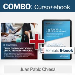 E book + Curso Online: Liquidaciones y Cálculos Laborales
