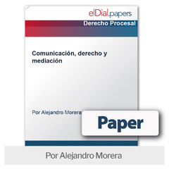 Paper: Comunicación, derecho y mediación
