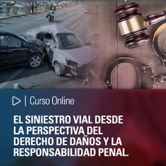 Curso online: El siniestro vial desde la perspectiva del derecho de daños y la responsabilidad penal.