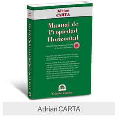 Libro: Manual de propiedad horizontal (incluye descarga y actualización on-line de material complementario)