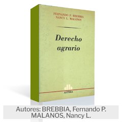 Libro: Derecho agrario