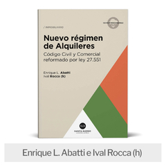 Libro: Nuevo régimen de alquileres 2020 (ley 27551)