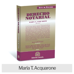 Libro: Guía de Estudio - Derecho notarial