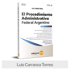Libro: El Procedimiento Administrativo Federal Argentino