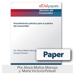 Paper: Procedimiento práctico para la quiebra del consumidor
