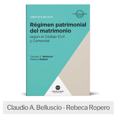 Libro: Régimen Patrimonial del Matrimonio