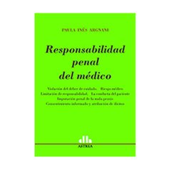 Libro: Responsabilidad Penal del Médico