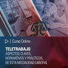 Curso Online: Teletrabajo - Aspectos claves, normativos y prácticos, de esta modalidad laboral