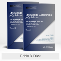 Libro: Manual de Concursos y Quiebras (2 tomos) 3era Edición