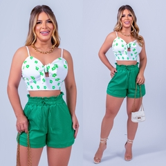 Conjunto 81693 Cropped/Short