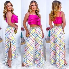 Conjunto 81711 Cropped/Calça