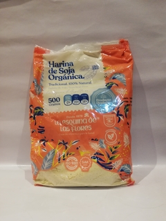 Harina de Soja Orgánica x 500Grs - Esquina de las Flores