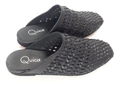 Imagen de Mules Mujer Trend Chatas Flats Tejidas Cuero Quica Catamarca