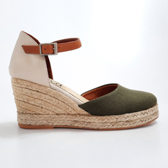 Espadrilles Alpargatas Taco Chino Sandalias Plataforma Yute Quica Ceibas - Quica