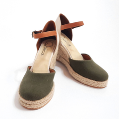 Espadrilles Alpargatas Taco Chino Sandalias Plataforma Yute Quica Ceibas - comprar online