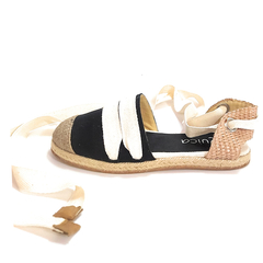 Espadrilles Alpargatas Sandalias Planas Zapatillas Gabardina Yute Quica Malvina - Quica