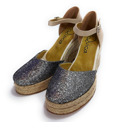 Espadrilles Alpargatas Taco Chino Sandalias Plataforma Yute Quica Ceibas - Quica