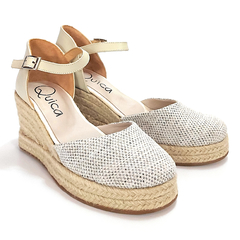 Espadrilles Alpargatas Taco Chino Sandalias Plataforma Yute Quica Ceibas - comprar online