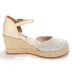 Espadrilles Alpargatas Taco Chino Sandalias Plataforma Yute Quica Ceibas - comprar online