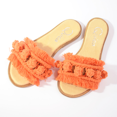 Sandalias Cuero Macramé Espadrilles Chanclas Quica Lomitas