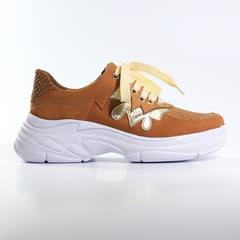 Zapatillas Sneakers Altas Cuero Plataforma Urbana Quica Puelo - tienda online