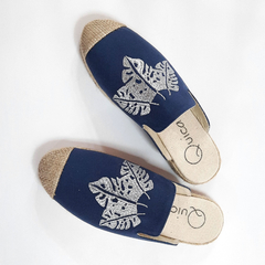 Mules Zuecos Espadrilles Alpargatas Bordadas Yute AbraBayas - tienda online