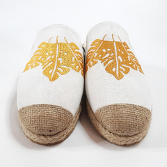 Mules Zuecos Espadrilles Alpargatas Bordadas Yute AbraBayas - comprar online