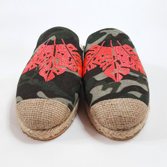 Mules Zuecos Espadrilles Alpargatas Bordadas Yute AbraBayas - tienda online