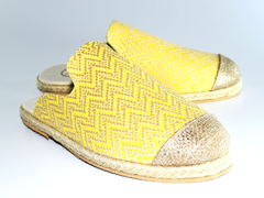 Mules Zuecos Espadrilles Alpargatas Bordadas Yute AbraBayas - comprar online