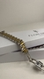Pulseira Aya Bicolor Prata com Dourado - Edição Limitada - comprar online